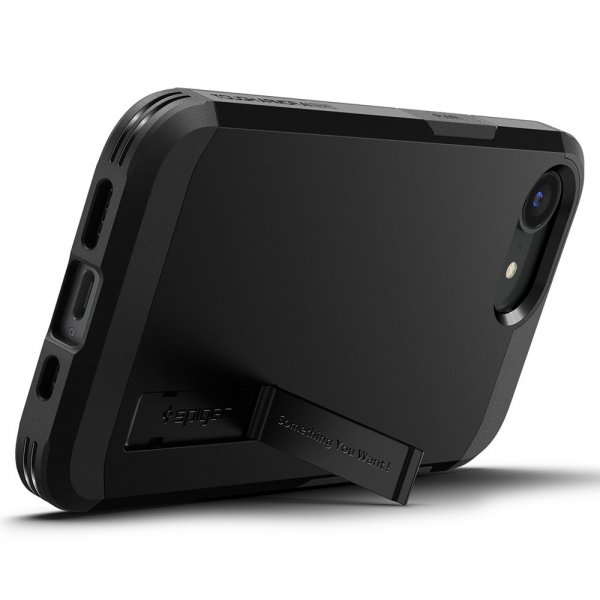 Spigen iPhone 16/17 -suojakuori Tough Armor MagFit, musta
