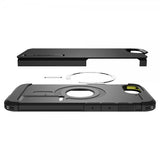 Spigen iPhone 16/17 -suojakuori Tough Armor MagFit, musta