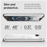 Spigen iPhone 16/17 Ultra Hybrid Crystal Clear -kuori