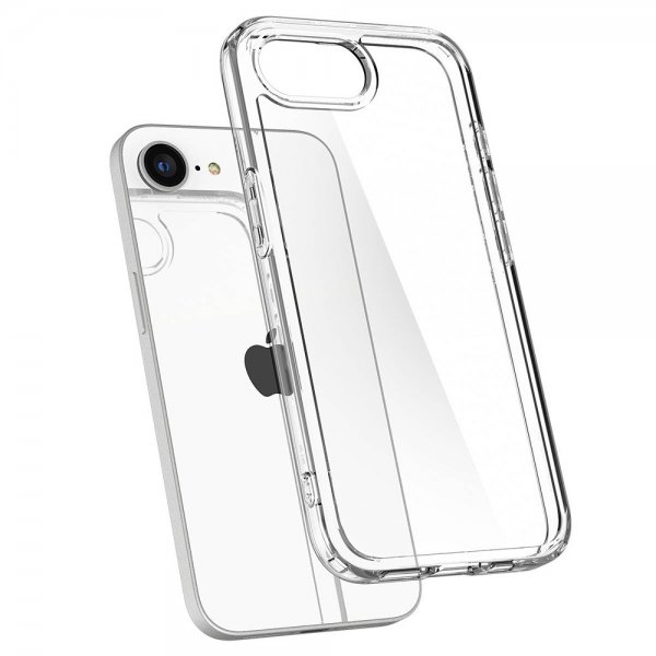 Spigen iPhone 16/17 Ultra Hybrid Crystal Clear -kuori