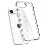 Spigen iPhone 16/17 Ultra Hybrid Crystal Clear -kuori