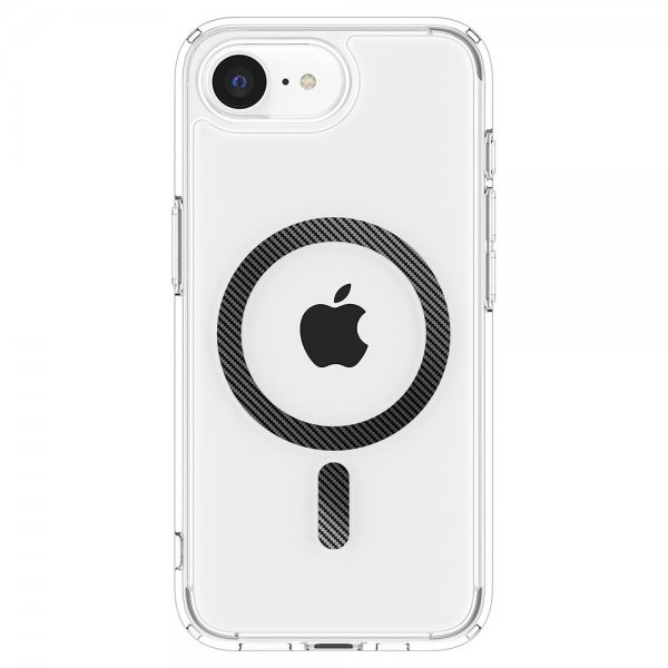 Spigen iPhone 16/17 -suojakuori Ultra Hybrid MagFit Carbon Fiber