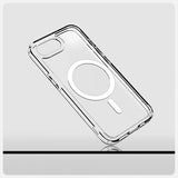 Spigen iPhone 16/17 Ultra Hybrid MagFit Clear White -kuori