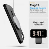 Spigen iPhone 16/17 Kuori Ultra Hybrid MagFit Frost Black