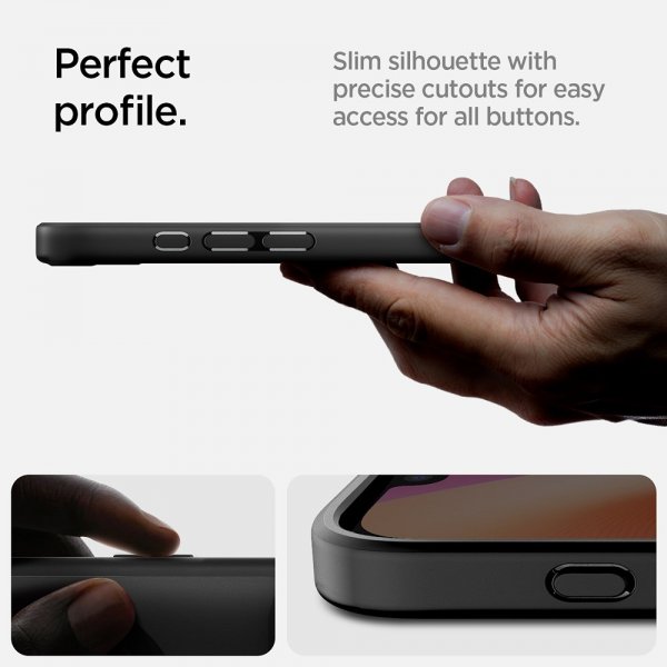 Spigen iPhone 16/17 Kuori Ultra Hybrid MagFit Frost Black