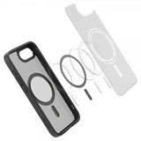Spigen iPhone 16/17 Kuori Ultra Hybrid MagFit Frost Black