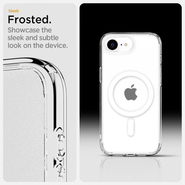 Spigen iPhone 16/17 Kuori Ultra Hybrid MagFit Frost White