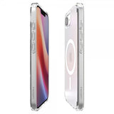 Spigen iPhone 16/17 Kuori Ultra Hybrid MagFit Frost White