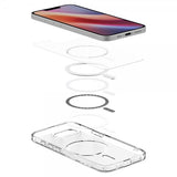 Spigen iPhone 16/17 Kuori Ultra Hybrid MagFit Frost White