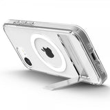 Spigen iPhone 16./17. sukupolven Ultra Hybrid S MagFit Clear White -suojakuori