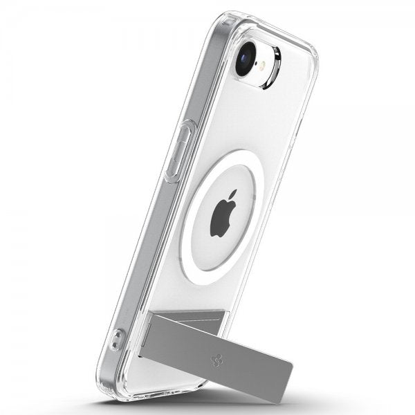Spigen iPhone 16./17. sukupolven Ultra Hybrid S MagFit Clear White -suojakuori
