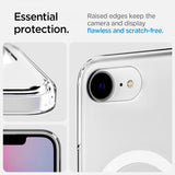 Spigen iPhone 16./17. sukupolven Ultra Hybrid S MagFit Clear White -suojakuori
