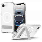 Spigen iPhone 16./17. sukupolven Ultra Hybrid S MagFit Clear White -suojakuori