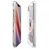 Spigen iPhone 16./17. sukupolven Ultra Hybrid S MagFit Clear White -suojakuori