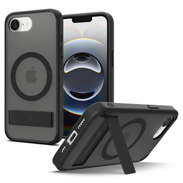 Spigen iPhone 16/17 Ultra Hybrid S MagFit Frost Black -suojakuori