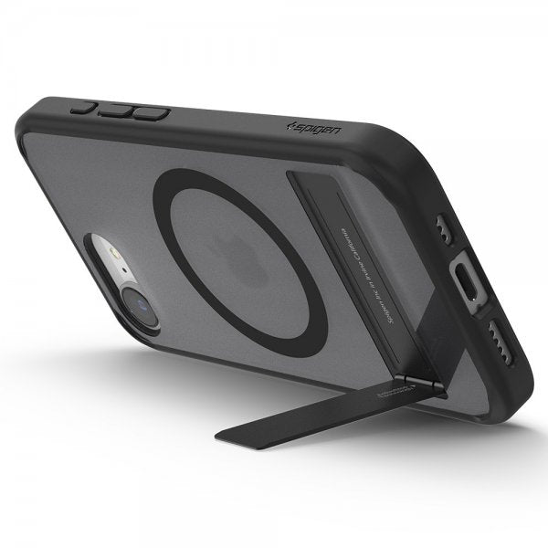 Spigen iPhone 16/17 Ultra Hybrid S MagFit Frost Black -suojakuori