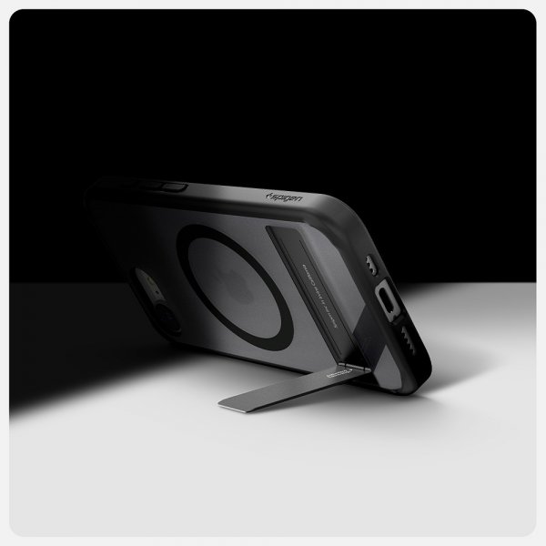 Spigen iPhone 16/17 Ultra Hybrid S MagFit Frost Black -suojakuori
