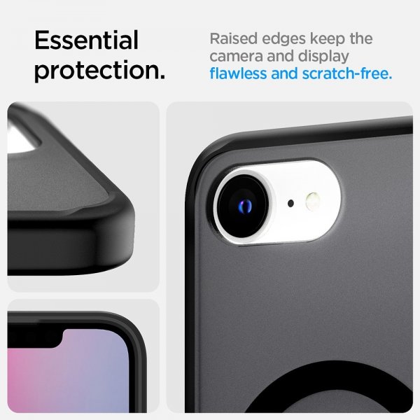 Spigen iPhone 16/17 Ultra Hybrid S MagFit Frost Black -suojakuori