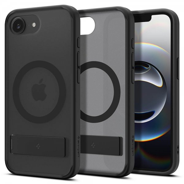 Spigen iPhone 16/17 Ultra Hybrid S MagFit Frost Black -suojakuori