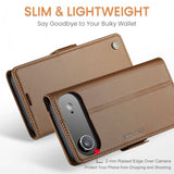 CaseMe iPhone Air -kotelo 023-sarja Ruskea