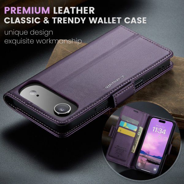 CaseMe iPhone Air -kotelo 023 Series Violetti