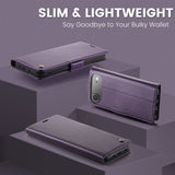 CaseMe iPhone Air -kotelo 023 Series Violetti