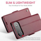 CaseMe iPhone Air -kotelo 023 Series punainen