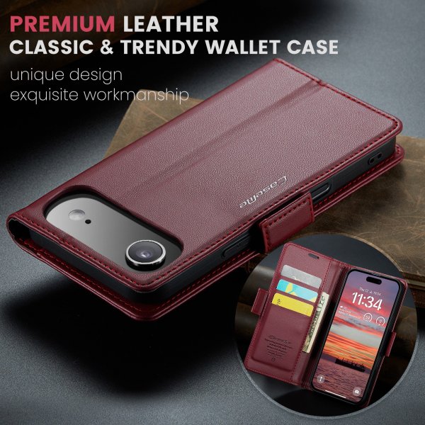 CaseMe iPhone Air -kotelo 023 Series punainen