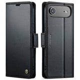 CaseMe iPhone Air -kotelo 023 Series Musta