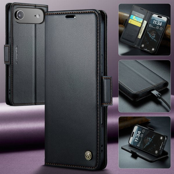 CaseMe iPhone Air -kotelo 023 Series Musta