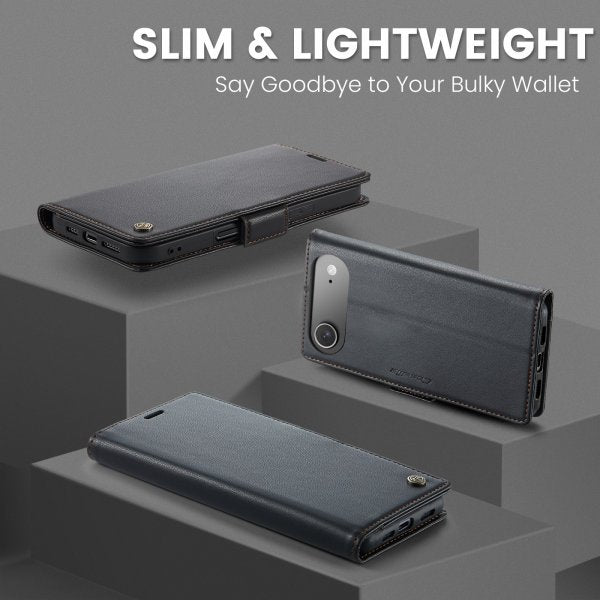 CaseMe iPhone Air -kotelo 023 Series Musta