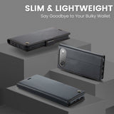 CaseMe iPhone Air -kotelo 023 Series Musta