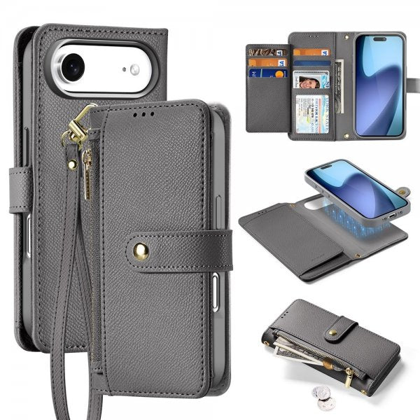 Dux Ducis iPhone Air -kotelo 2-in-1 Lawa Series MagSafe harmaa
