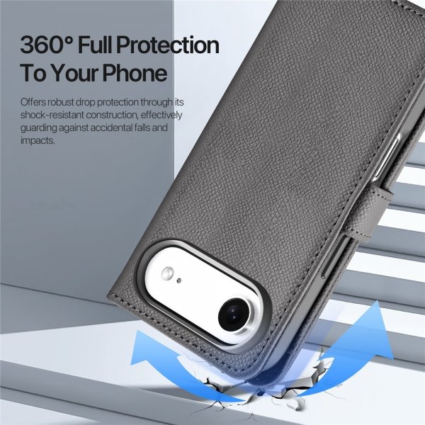 Dux Ducis iPhone Air -kotelo 2-in-1 Lawa Series MagSafe harmaa
