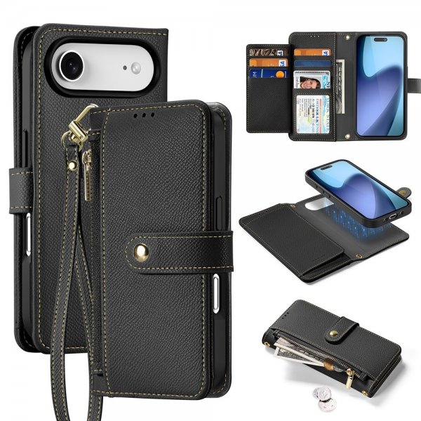 Dux Ducis iPhone Air Case 2-in-1 Lawa Series MagSafe Musta