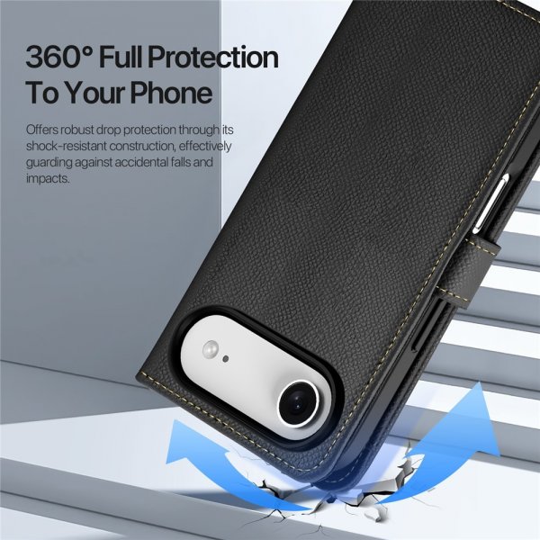 Dux Ducis iPhone Air Case 2-in-1 Lawa Series MagSafe Musta