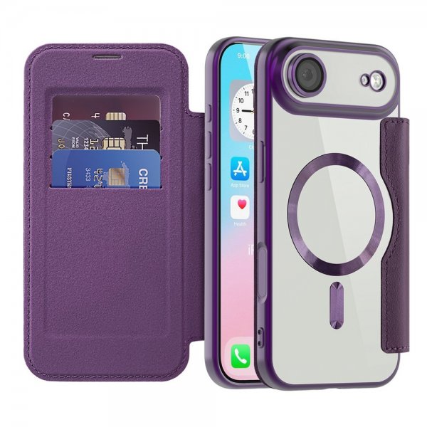 iPhone Air -kuori MagSafe, violetti