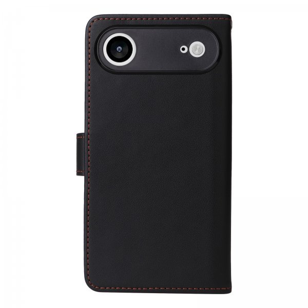 Betopnice iPhone Air -kotelo irrotettavalla kuorella 005, musta
