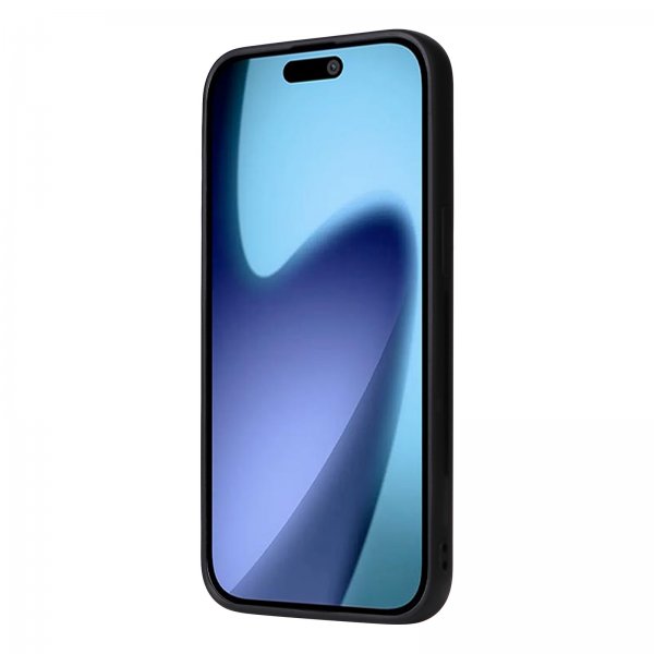 Betopnice iPhone Air -kotelo irrotettavalla kuorella 005, musta