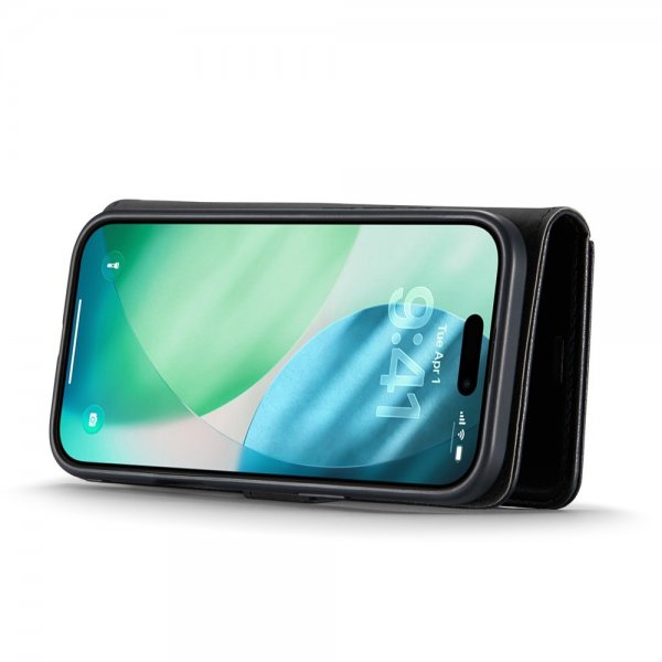 Dg.Ming iPhone Air -suojakotelo irrotettavalla kuorella, musta