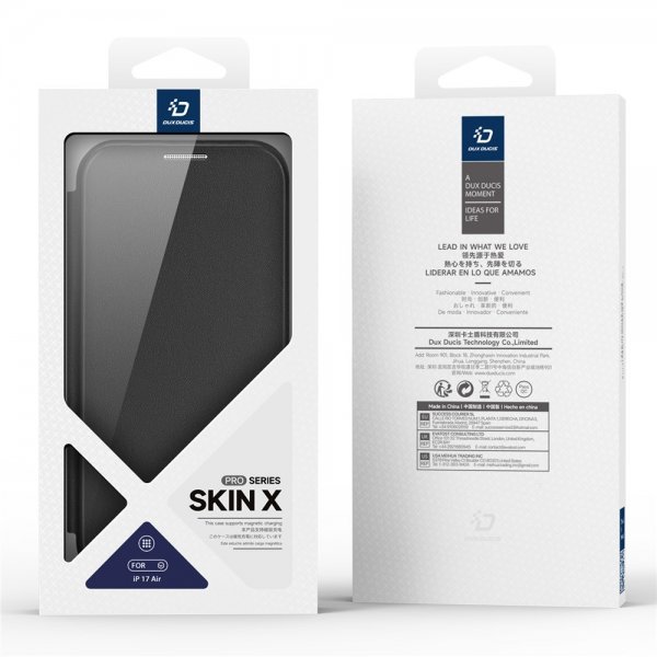 Dux Ducis iPhone Air Case Skin X Pro Series MagSafe musta