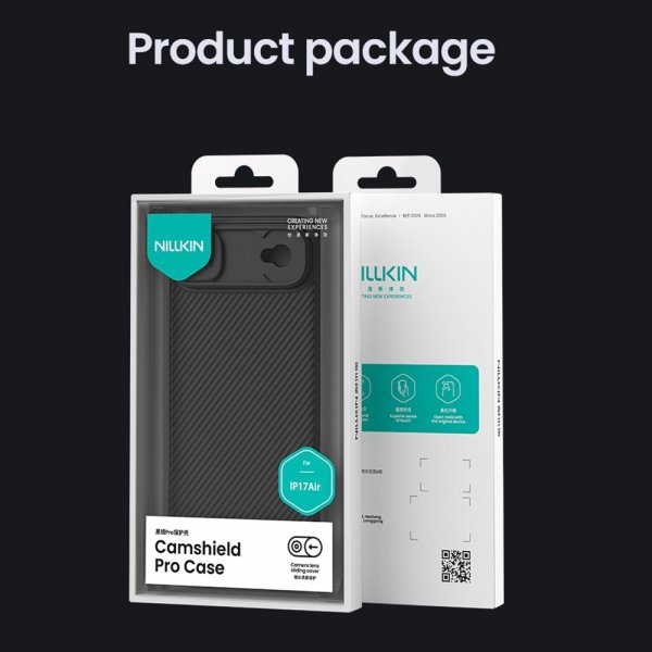 Nillkin iPhone Air Skal CamShield Pro Musta