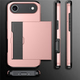 iPhone Air -kotelo, korttipidike, vihreä