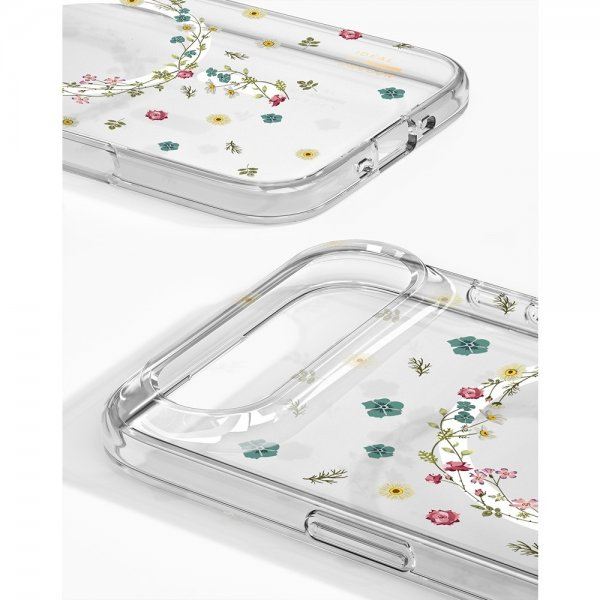 Ideal of Sweden iPhone Air -kuori, läpinäkyvä (Clear Case), MagSafe, Petite Floral