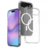 Nordic Covers iPhone Air -suojakuori Feather Series MagSafe Läpinäkyvä