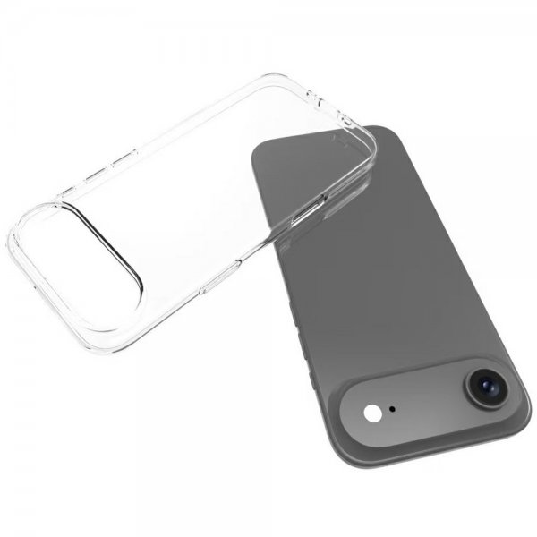 Nordic Covers iPhone Air -suojakuori Feather Series läpinäkyvä