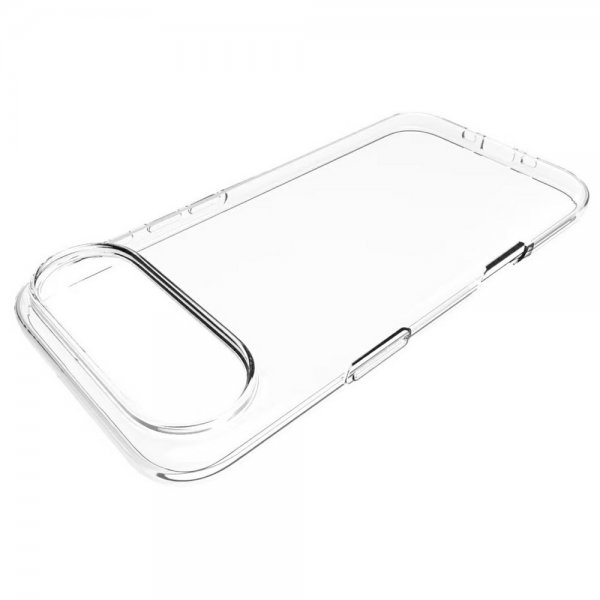 Nordic Covers iPhone Air -suojakuori Feather Series läpinäkyvä