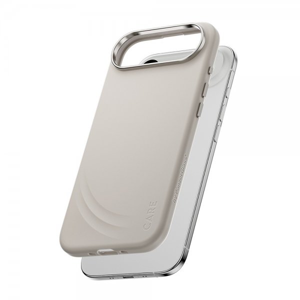 CARE by PanzerGlass iPhone Air -kuori Flow MagSafe Vanilla