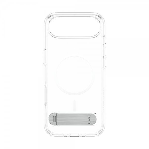 CARE by PanzerGlass iPhone Air -kotelo, Kickstand MagSafe, läpinäkyvä