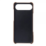 iPhone Air -kuori, jossa kaksi korttipaikkaa, tummanruskea